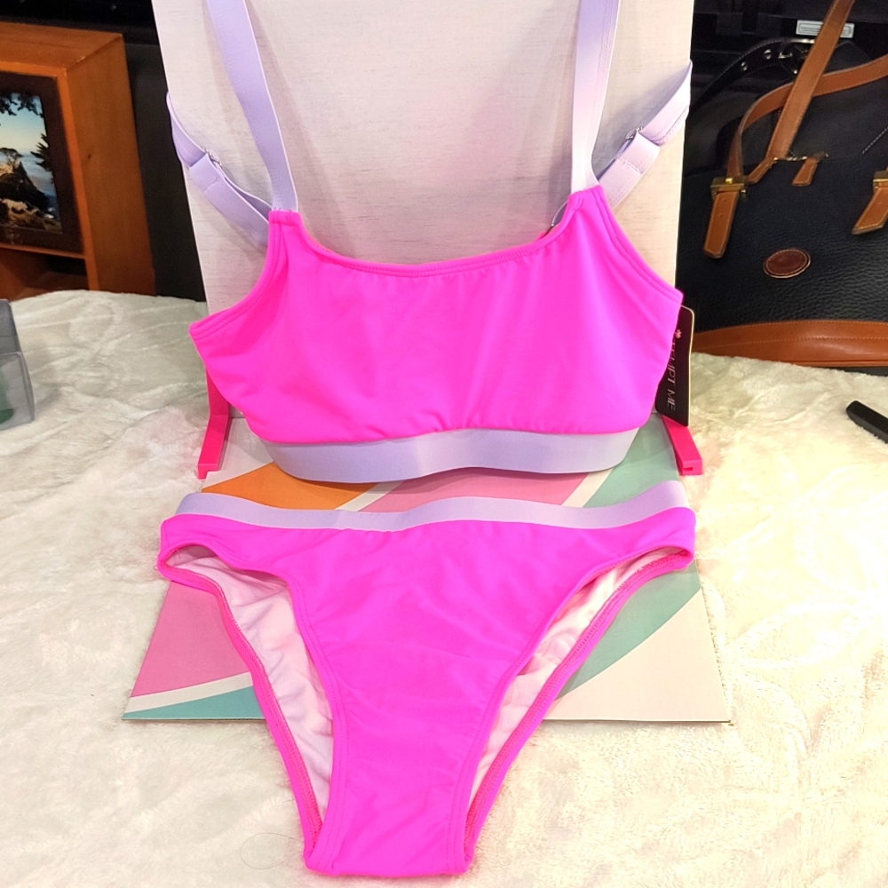 Tempt Me XS adjustable strapped Top, 2 piece,  NWT